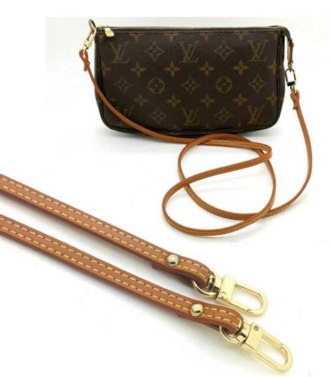 louis vuitton pochette strap replacement cost|louis vuitton adjustable strap handbags.